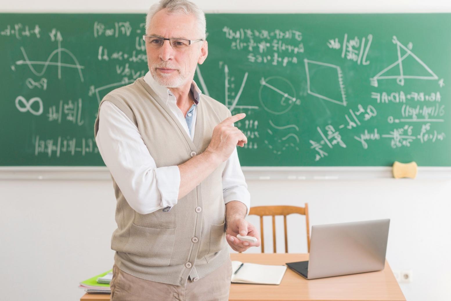 Students working on financial calculations